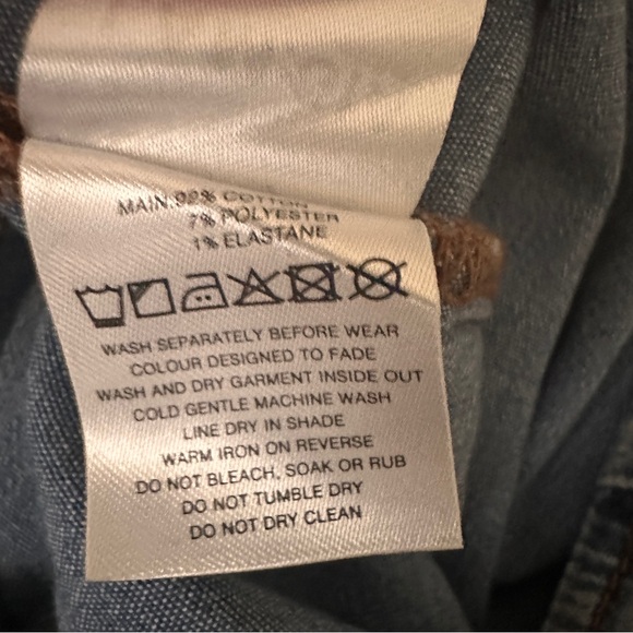 Large I.AM.GIA Flare Denim - Light Wash 34” Inseam - Picture 10 of 13